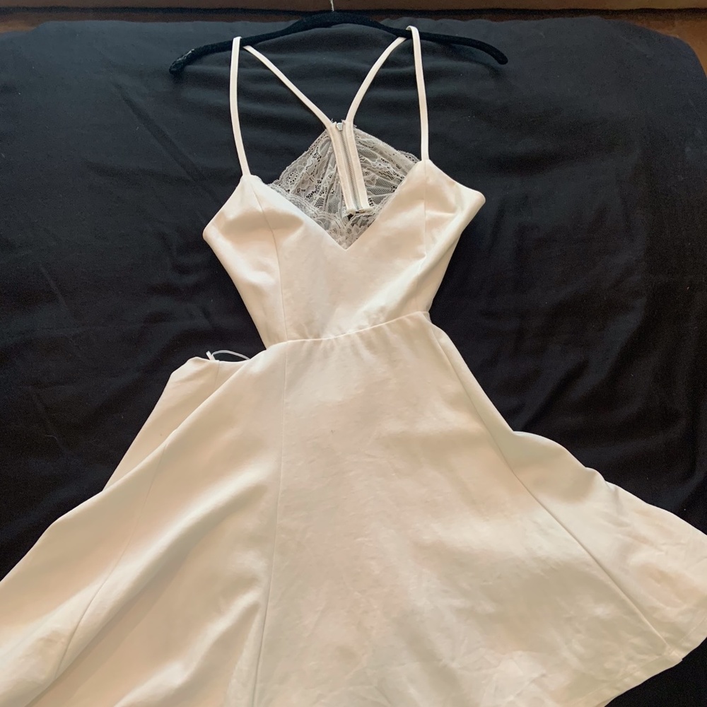 white dress